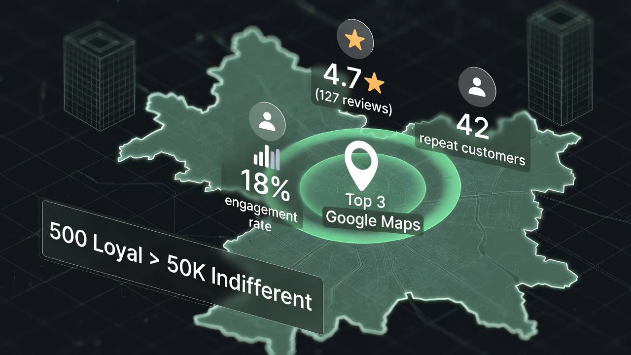 Local dominance map + micro-community stats
