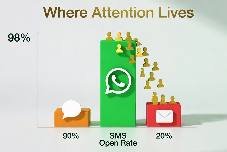 WhatsApp tower